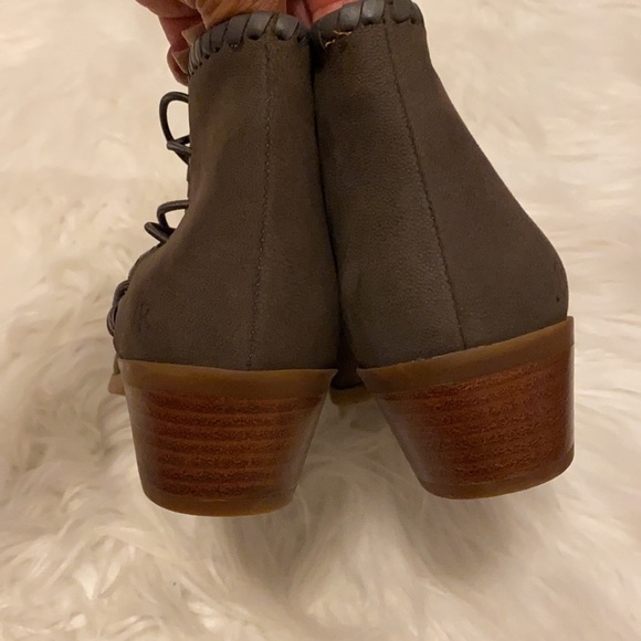 Jack Rogers Reagan Suede Ankle Booties - Picture 8 of 11